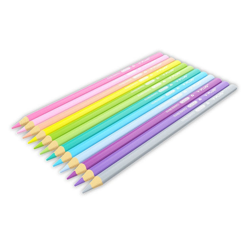 Y-plus+ Lapices De Color Rainbow Pastel 12 - Farmacias Arrocha