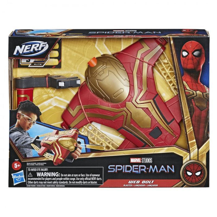 Marvel Spiderman Lanzador Web Bolt Nerf - Farmacias Arrocha