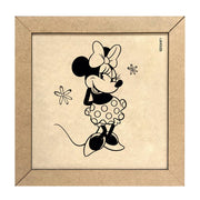 Fun Craft Cuadro De Madera Para Pintar Mickey & Minnie - Farmacias Arrocha