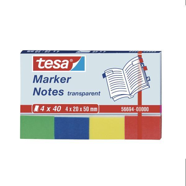 TESA Notas Marcadoras Transparentes 20Mmx50M - Farmacias Arrocha