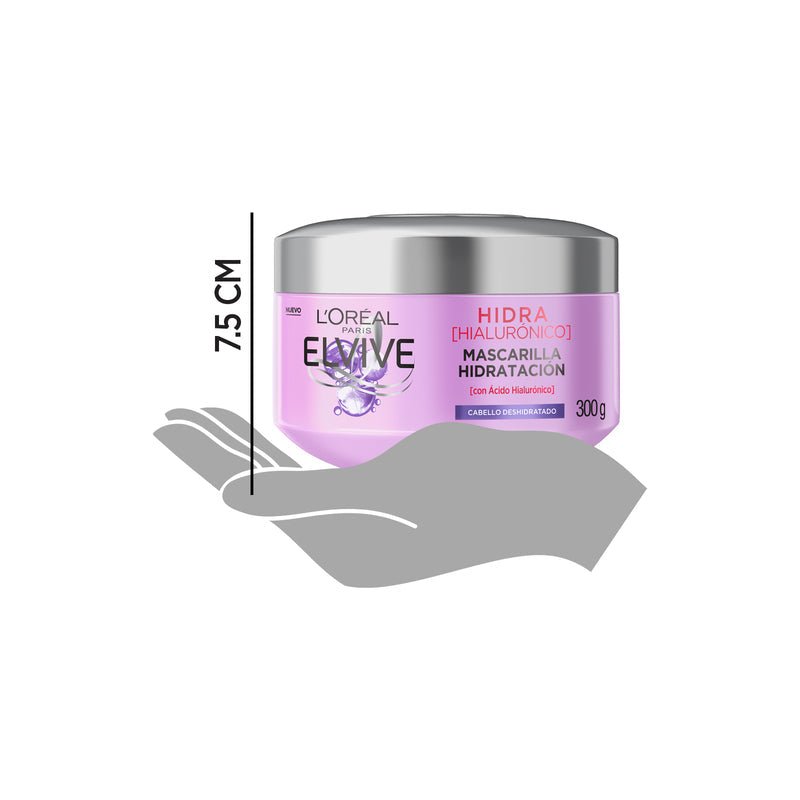 Elvive Hidra Hialurónico Mascarilla Tratamiento Hidratación 300g - Farmacias Arrocha