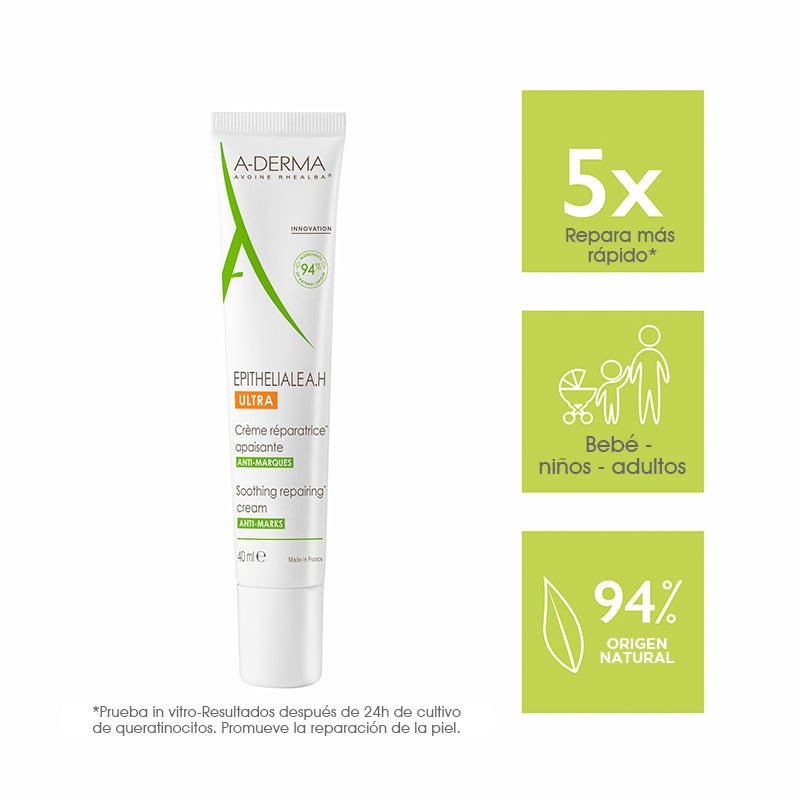 A-Derma Epitheliale A.H Ultra Crema 40Ml Crema Anti Cicatrices Y Manchas - Farmacias Arrocha