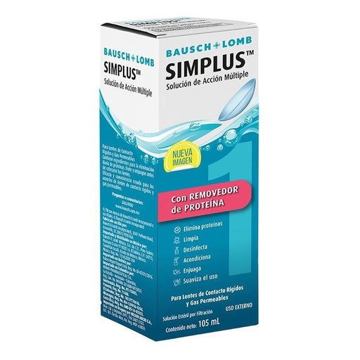 Baush & Lomb Simplus RGP 105ml - Farmacias Arrocha
