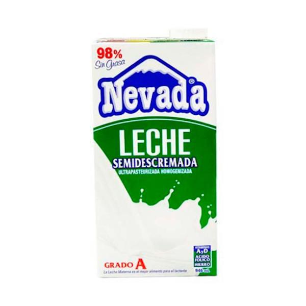 Nevada Leche Semidescremada 946Ml - Farmacias Arrocha