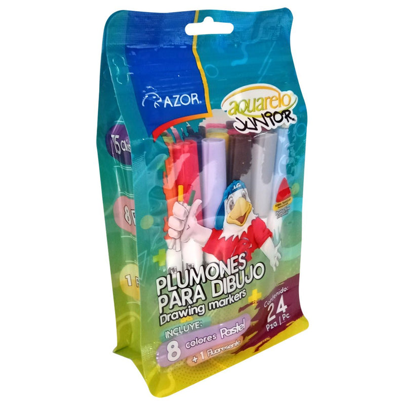 Aquarelo Junior Bolsa Con 24 Pz - Farmacias Arrocha