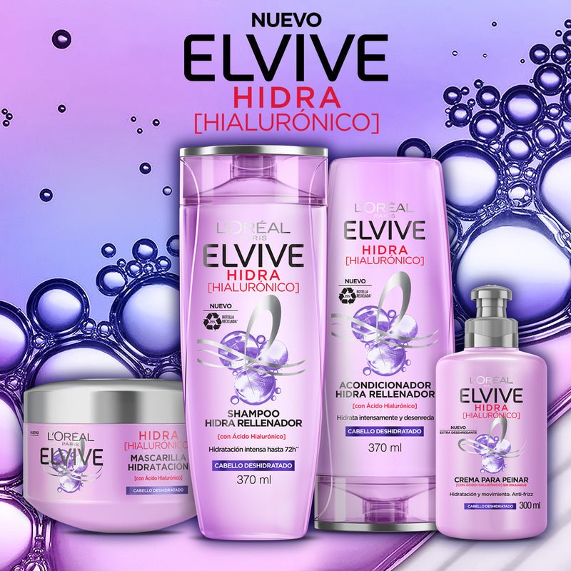 Elvive Hidra Hialurónico Crema Para Peinar Hidratación 300 Ml - Farmacias Arrocha