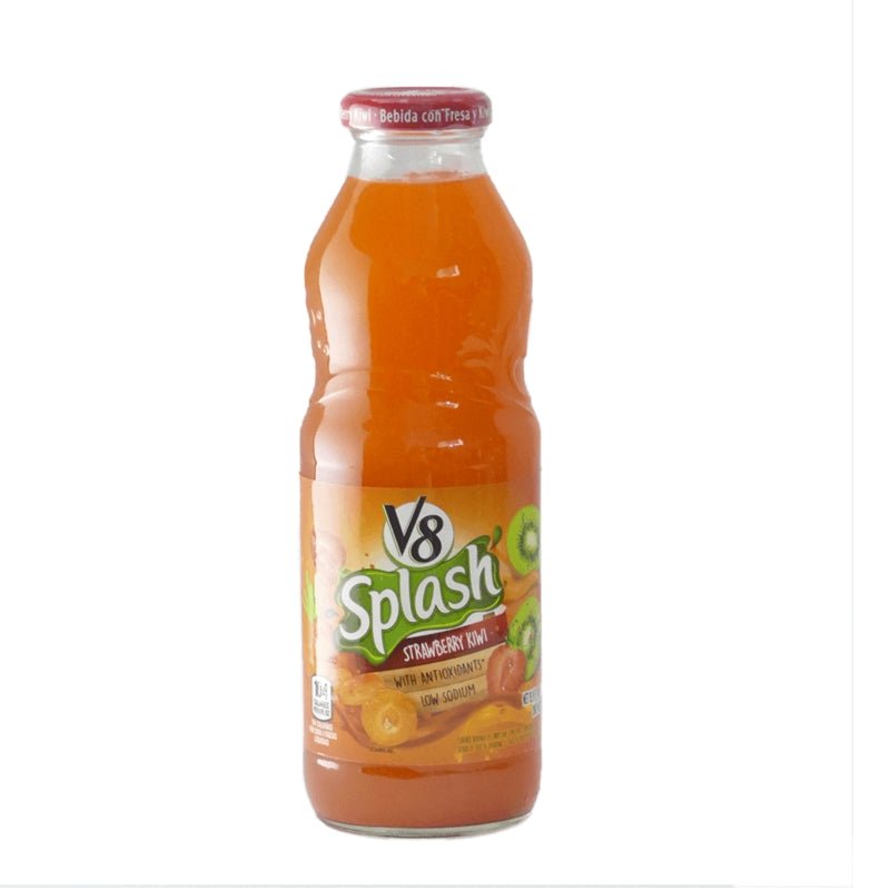 V8 Splash Straw. Kiwi 16Oz - Farmacias Arrocha