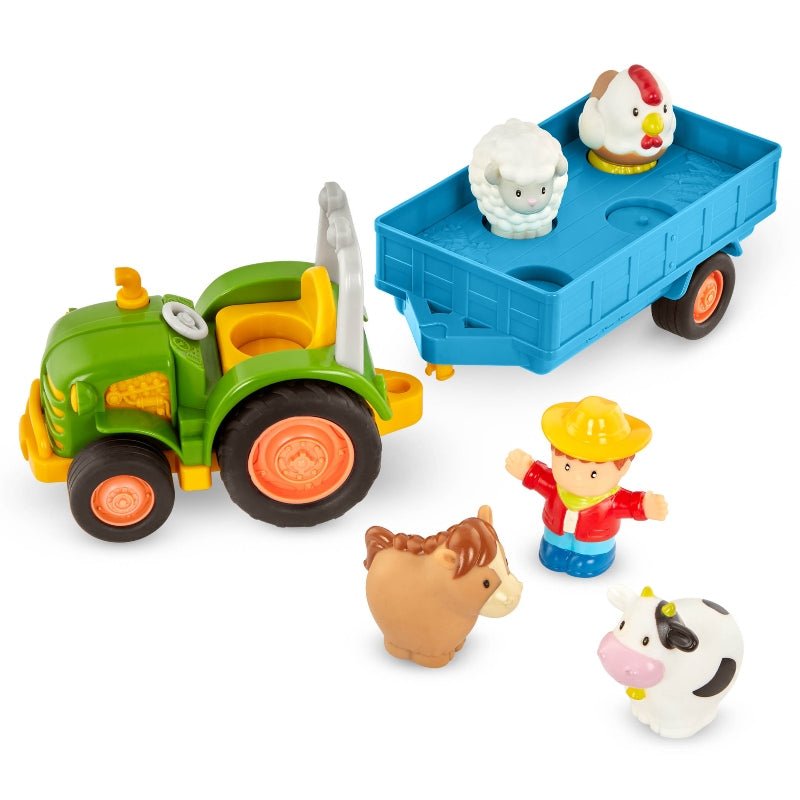 Battat Tractor con Animales con luces y Sonidos - Farmacias Arrocha