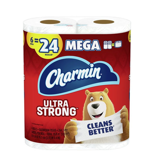Charmin Ultra Strong 6 Rollos Cj/3 - Farmacias Arrocha