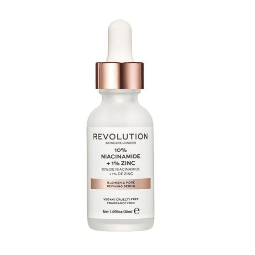 Revolution Skincare Blemish & Pore Refining Serum - 10% Niacinamide + 1 - 30ml - Farmacias Arrocha