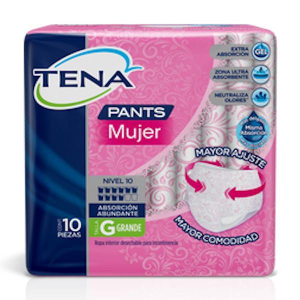 Tena Pants Mujer Flores 10 - Farmacias Arrocha