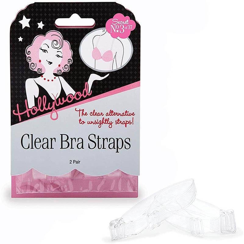 Hollywood Fashion Secrets Clear Bea Straps 2 Pair Pack - Farmacias Arrocha