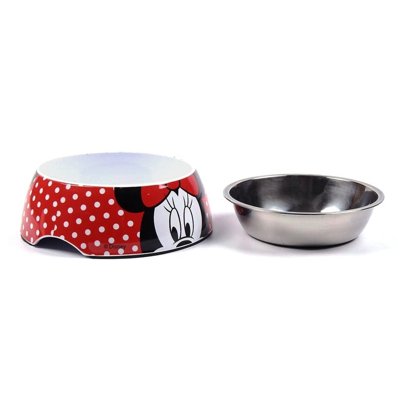Plato Mediano Acero Inox Minnie - Farmacias Arrocha