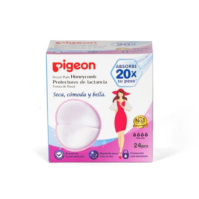 Pigeon Protectores De Lactancia Honeycomb 24'S - Farmacias Arrocha