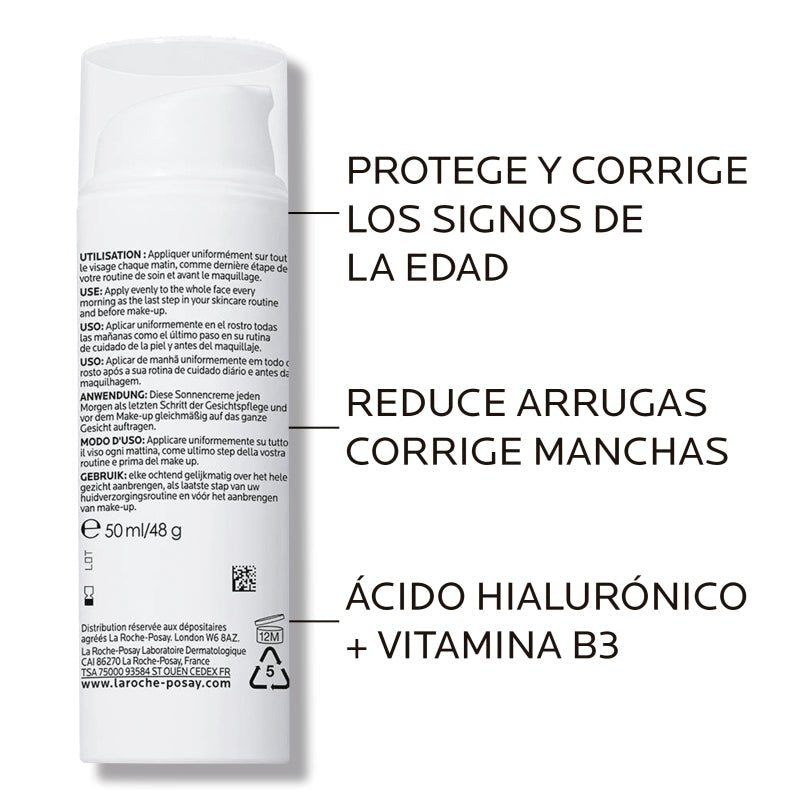 La Roche-Posay Anthelios Age Correct SPF50+ 50ml - Farmacias Arrocha