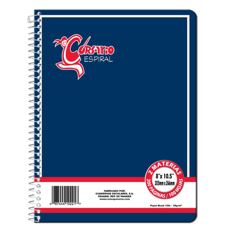 Corsario Libreta Espiral 2M Senc (40) - Farmacias Arrocha