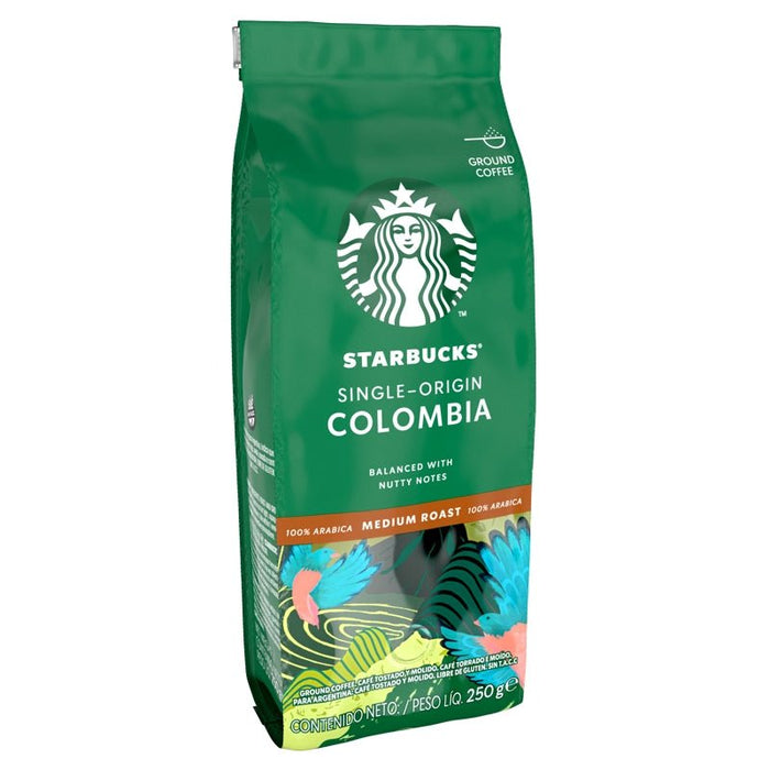 Starbucks Colombia Tueste Medio Café Molido Bolsa 250g - Farmacias Arrocha