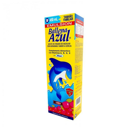 Ballena Azul Cereza 450 ML - Farmacias Arrocha