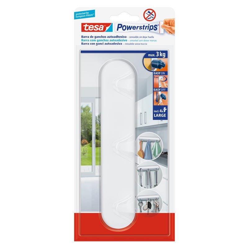 Tesa Ganchos Percheros Blanco - Farmacias Arrocha