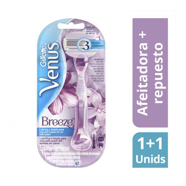 Gillette Venus Breeze Razor 1Up 1Untx6It - Farmacias Arrocha