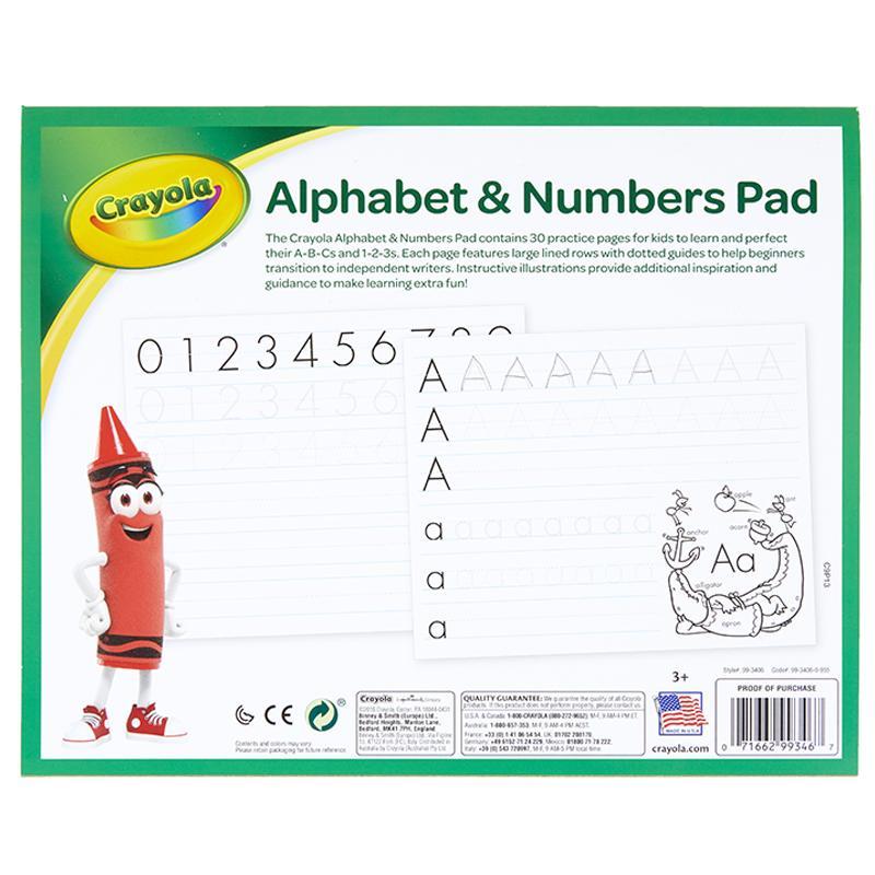 Crayola Abc Tablet 10X8 72P - Farmacias Arrocha