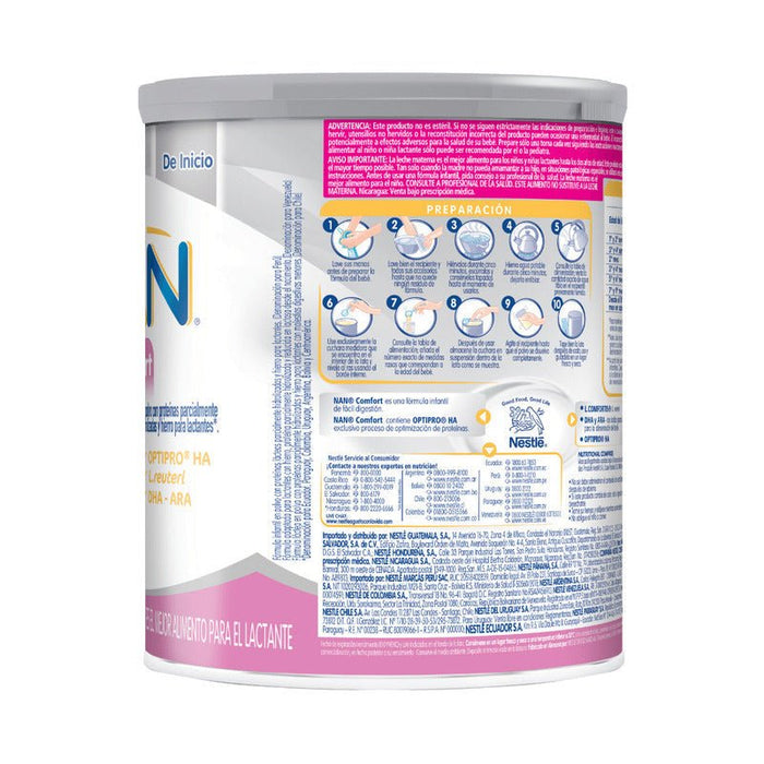 Nestle Nan Comfort 800Gr - Farmacias Arrocha
