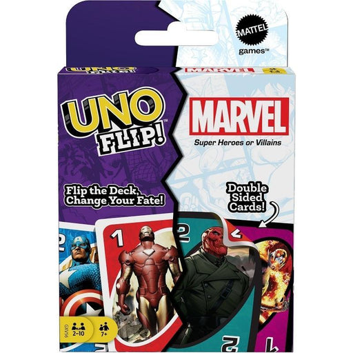 Mattel UNO Flip Marvel - Farmacias Arrocha