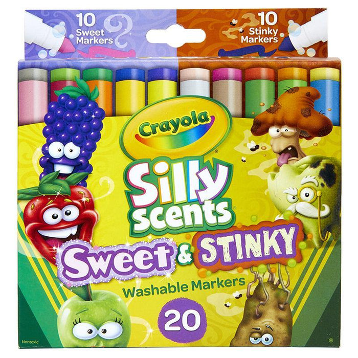 Crayola S Scnts 20Ct Bl Stnky Swt - Farmacias Arrocha