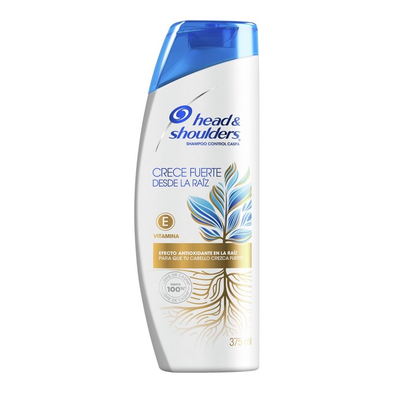 Head & Shoulders Shampoo Crece Fuerte Raíz 375Mlx12It - Farmacias Arrocha