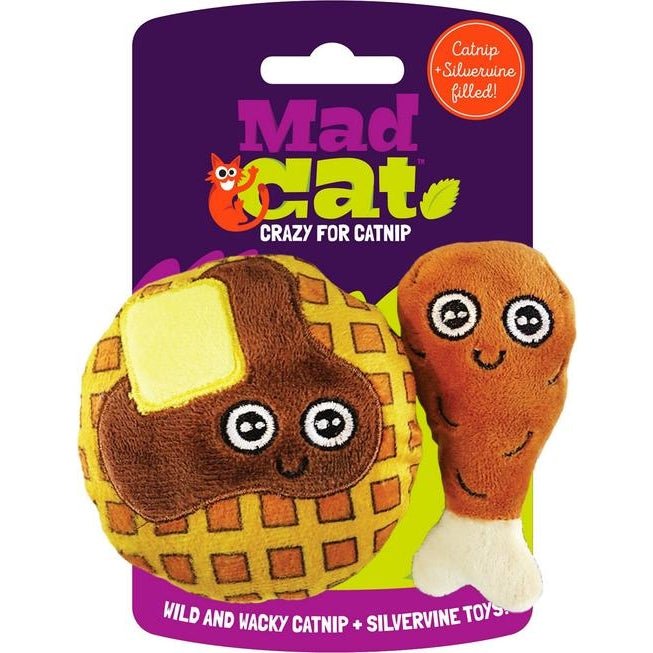 Mad Cat Chicken & Waffle 2Pack Toy - Farmacias Arrocha
