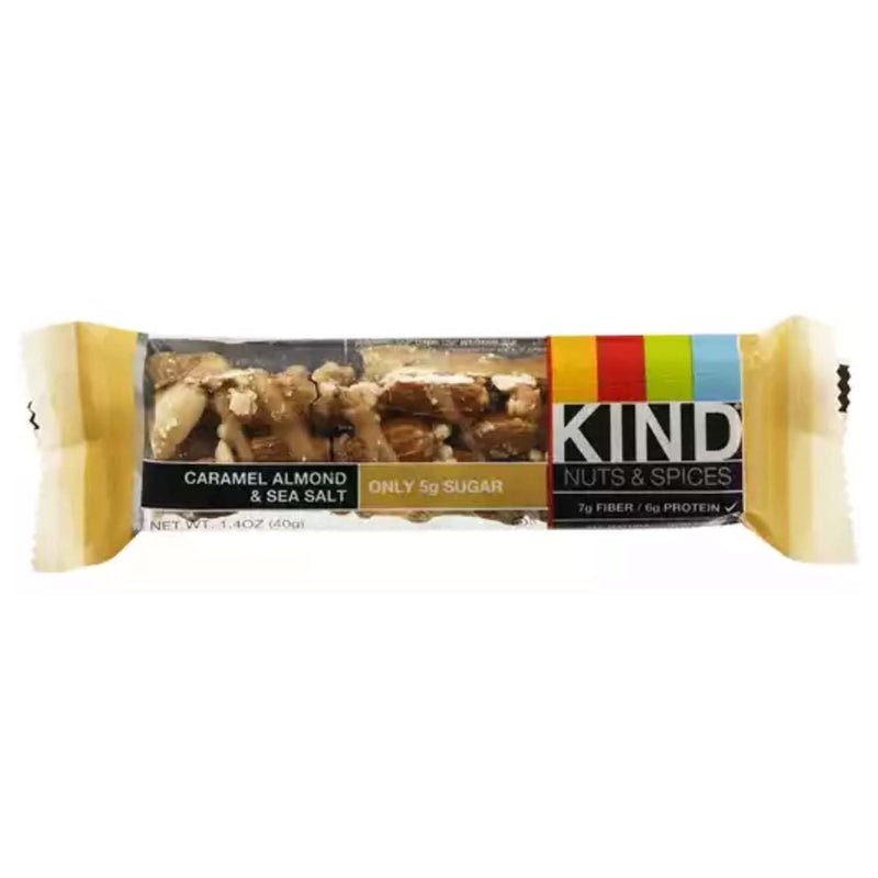 Kind Caramel Almond & Sea Salt 40Gr - Farmacias Arrocha