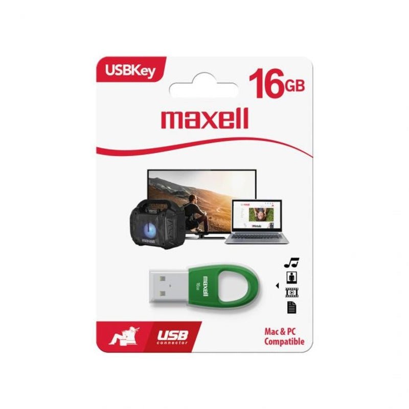 Maxell Usb Key 16Gb Verde - Farmacias Arrocha