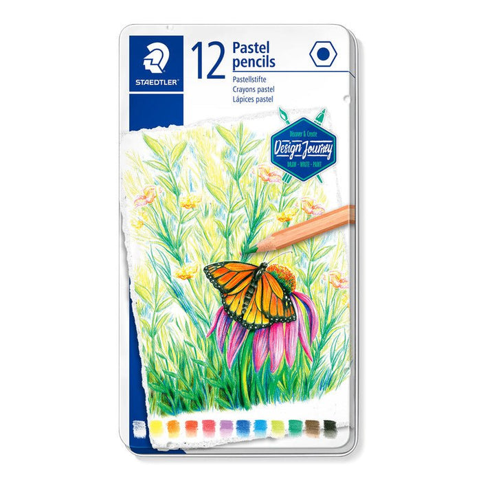 Staedtler Pastel Pencil 12Pcs - Farmacias Arrocha