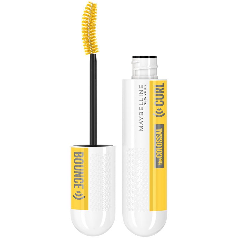 Maybelline Máscara De Pestañas Colossal Curl Bounce Very Black Lavable - Farmacias Arrocha