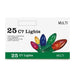 Christmas Magic 25 Bombillos Multicolor Tamaño C7 - Farmacias Arrocha