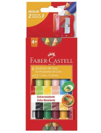 Faber Castell Esstuches Ecocrayones De Cera Bicolores - Farmacias Arrocha
