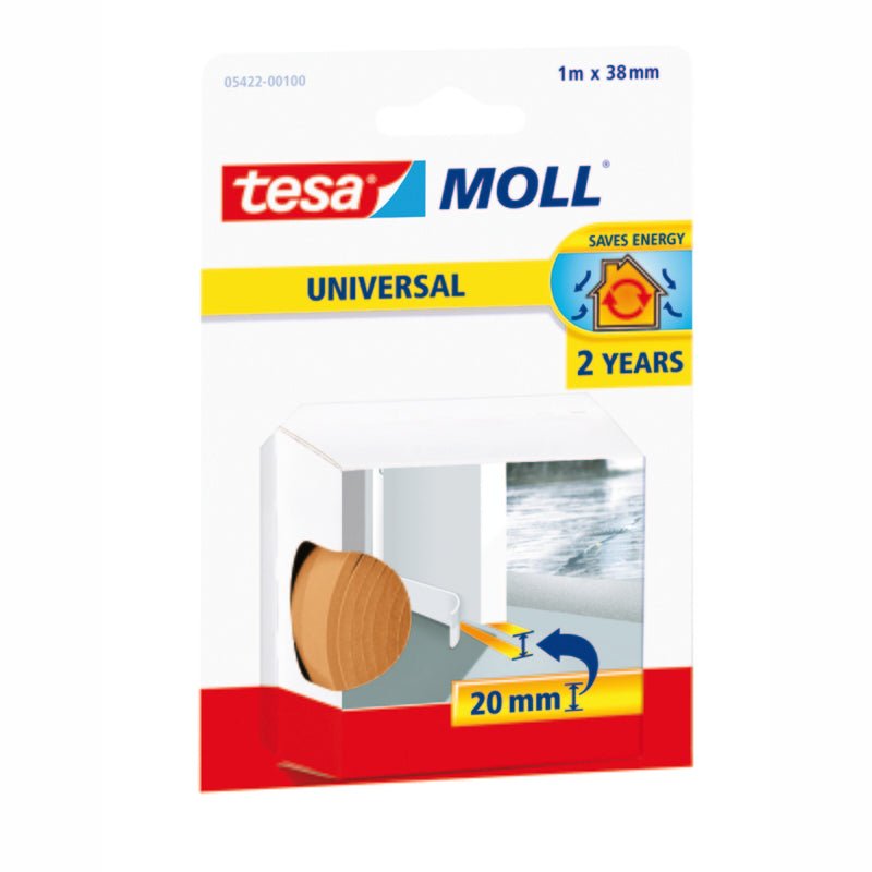 Tesa Mol Bajo Puertas 1Mx38Mm Cafe - Farmacias Arrocha